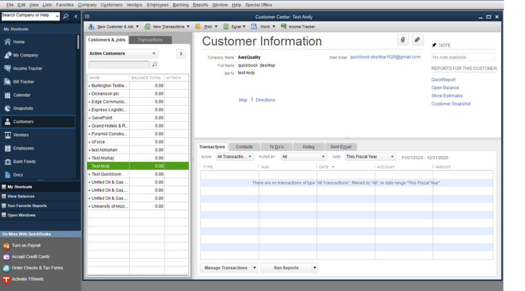 Quickbooks desktop integration jawerrus