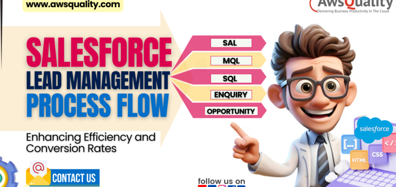 Streamlining Sales Success: Salesforce Lead Management Process Flow