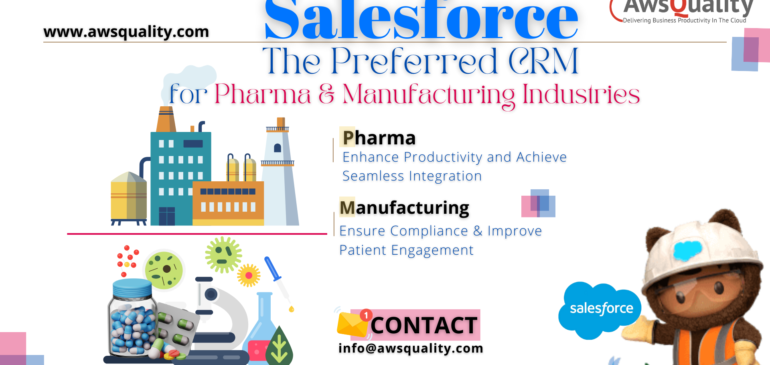 Salesforce: The Preferred CRM for Pharma and Manufacturing Industries