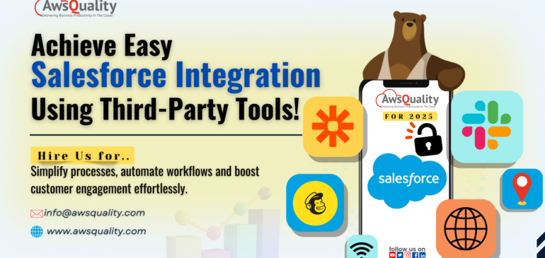 How to achieve easy Salesforce Integration using third party tools