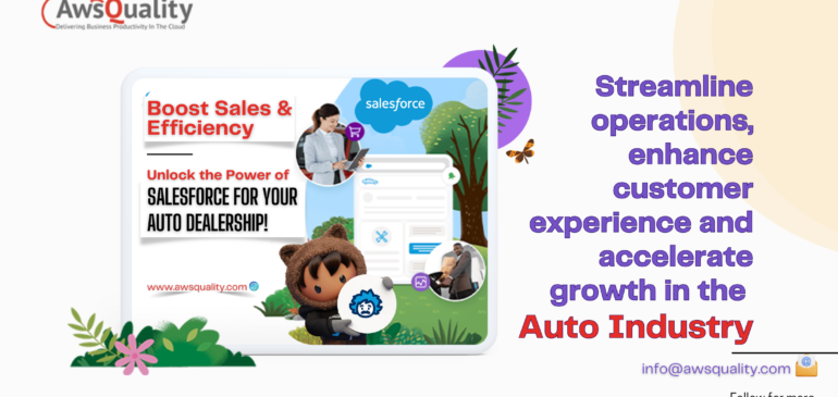 How Salesforce Enhances Dealership Efficiency in the Auto Industry